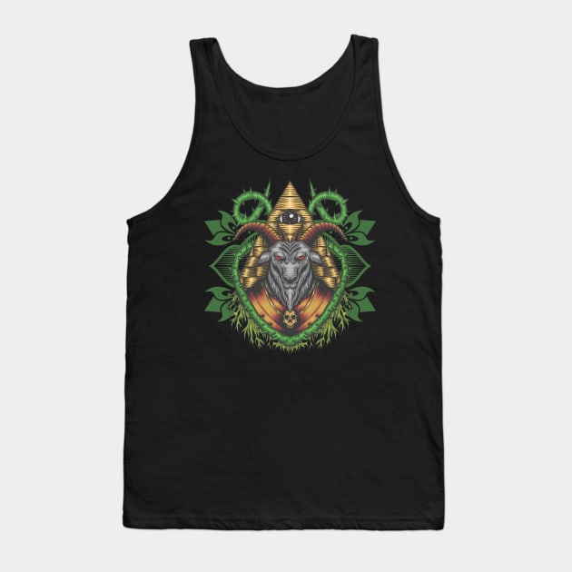 Illuminati Design Tank Top by Utopia Shop